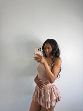 Load image into Gallery viewer, Mineral Wash Bandu and Micro Skirt Set
