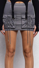 Load image into Gallery viewer, Platinum Lace Up Skirt
