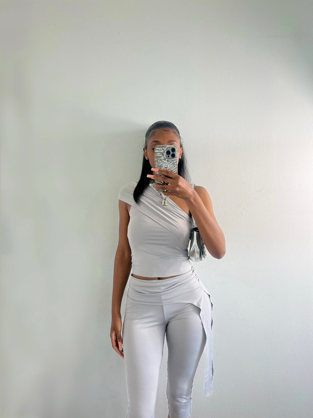 Asymmetrical Capri Set