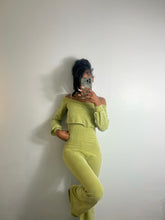 Load image into Gallery viewer, Mineral Wash Jumpsuit &amp; Off the Shoulder Top
