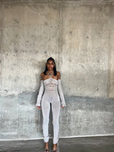 Load image into Gallery viewer, Distressed Knitted Jumpsuit
